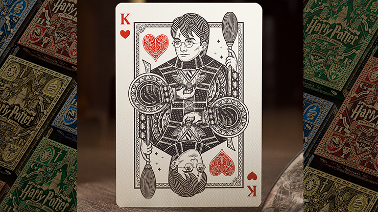 Harry Potter (Green-Slytherin) Playing Cards (7538229543132)
