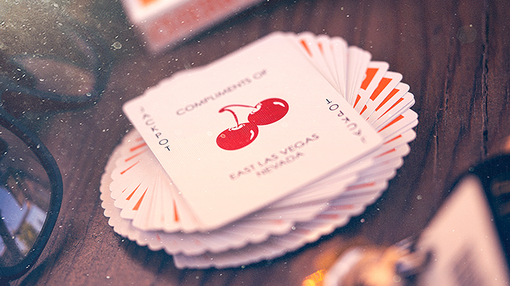 Cherry Casino Summerlin Sunset (Orange) Playing Cards