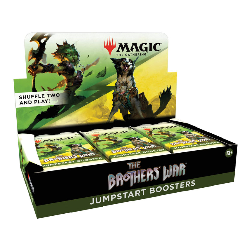 Magic the Gathering CCG: The Brothers War Jumpstart Booster Display (18)