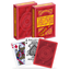 Tally-Ho Red (Circle) MetalLuxe Playing Cards