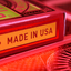 Tally-Ho Red (Circle) MetalLuxe Playing Cards
