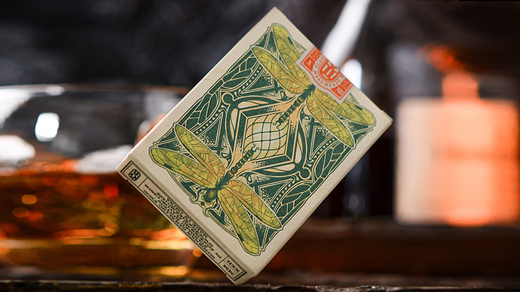 Notorious Gambling Frog (Green) Playing Cards