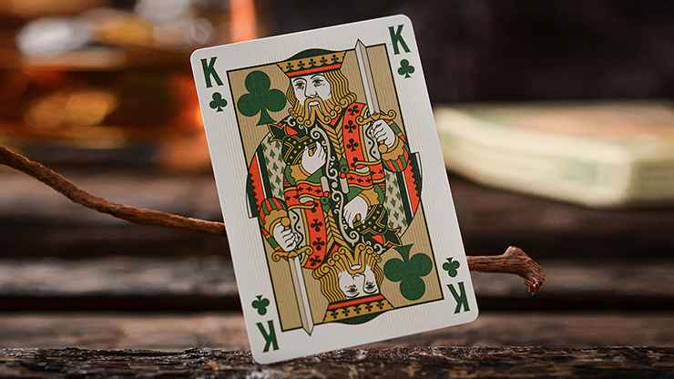 Notorious Gambling Frog (Green) Playing Cards
