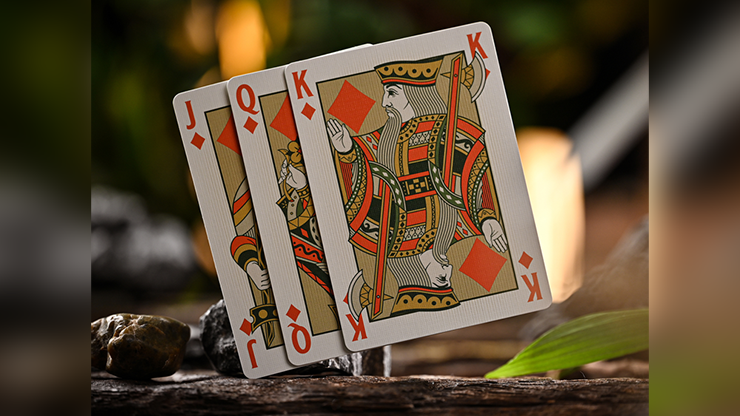 Notorious Gambling Frog (Orange) Playing Cards