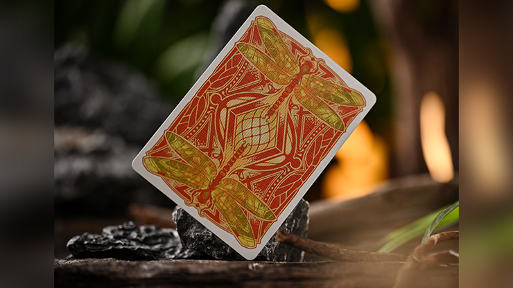 Notorious Gambling Frog (Orange) Playing Cards