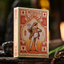 Notorious Gambling Frog (Orange) Playing Cards