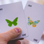 Butterfly Seasons Playing Cards Marked (Spring)
