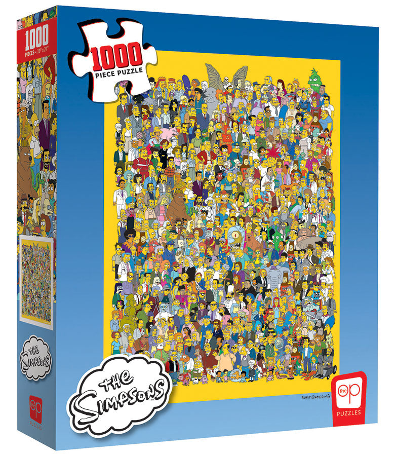 Puzzle: The Simpsons - Cast of Thousands 1000pcs (7058671534229)