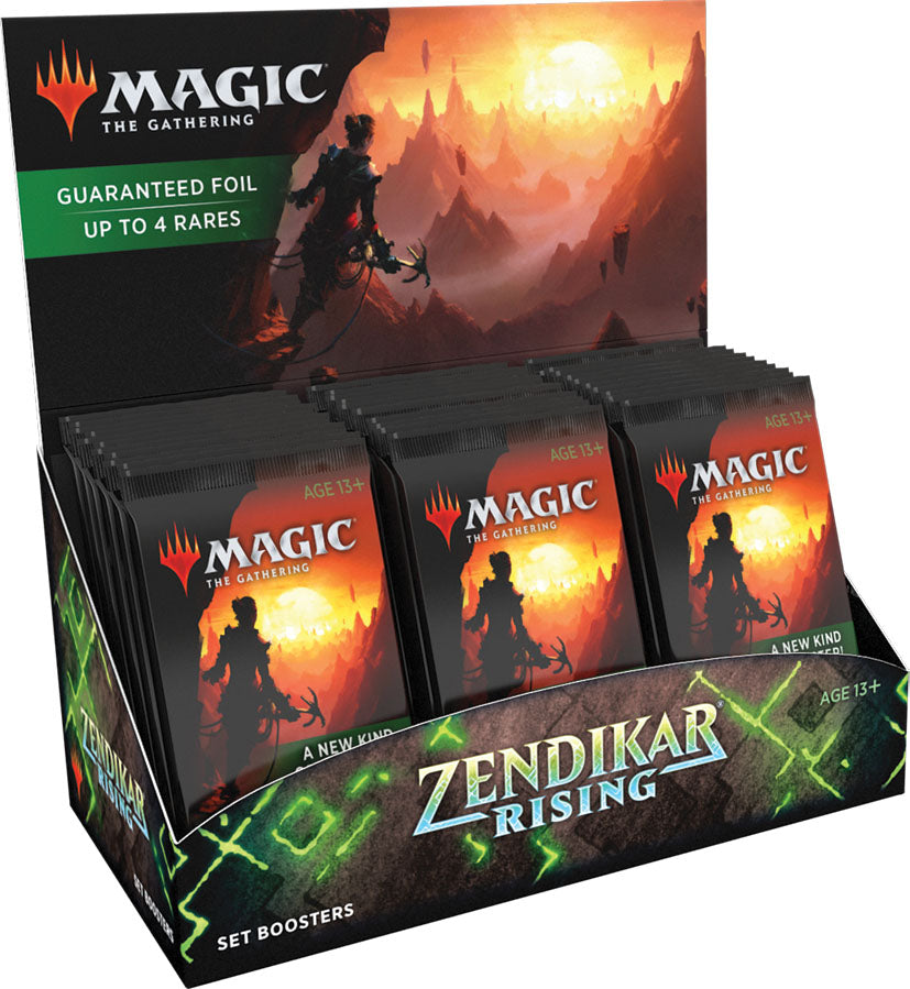 Magic the Gathering CCG: Zendikar Rising Set Booster Display (30 Packs BAM Cards Magic the Gathering CCG: Zendikar Rising Set Booster Display (30 Packs BAM Cards