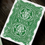 666 Dark Reserves - Green - BAM Playing Cards (5989369184405)