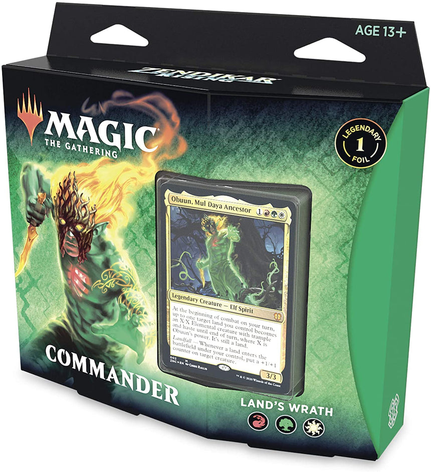 MtG - Land’s Wrath Commander Deck (7473360339164)