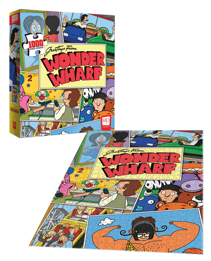 Puzzle: Bob`s Burgers - Greetings from Wonder Wharf 1000pcs (7058668945557)