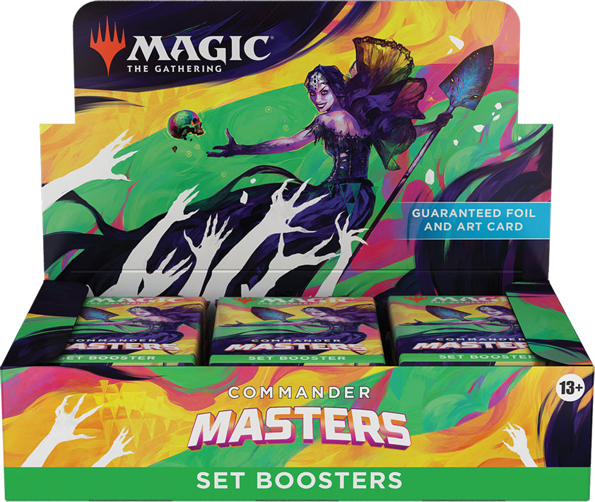 Magic the Gathering CCG: Commander Masters Set Booster Display (24) – BAM  Cards
