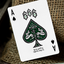 666 Dark Reserves - Green - BAM Playing Cards (5989369184405)