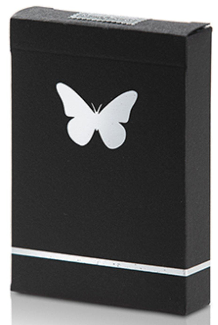 Butterfly - Black & Silver - BAM Playing Cards (6180779098261)