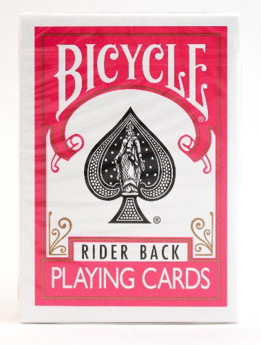 Bicycle Rider Back Fuschia - BAM Playing Cards (5620148142229)