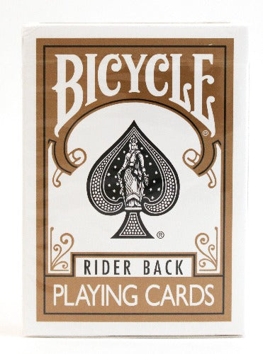 Bicycle Rider Back - Gold