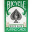 Bicycle Rider Back Green - BAM Playing Cards (5620144898197)