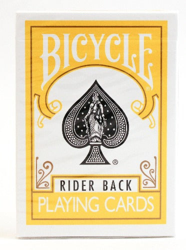 Bicycle Rider Back - Yellow – BAM Cards
