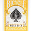 Bicycle Rider Back Yellow - BAM Playing Cards (5620145651861)