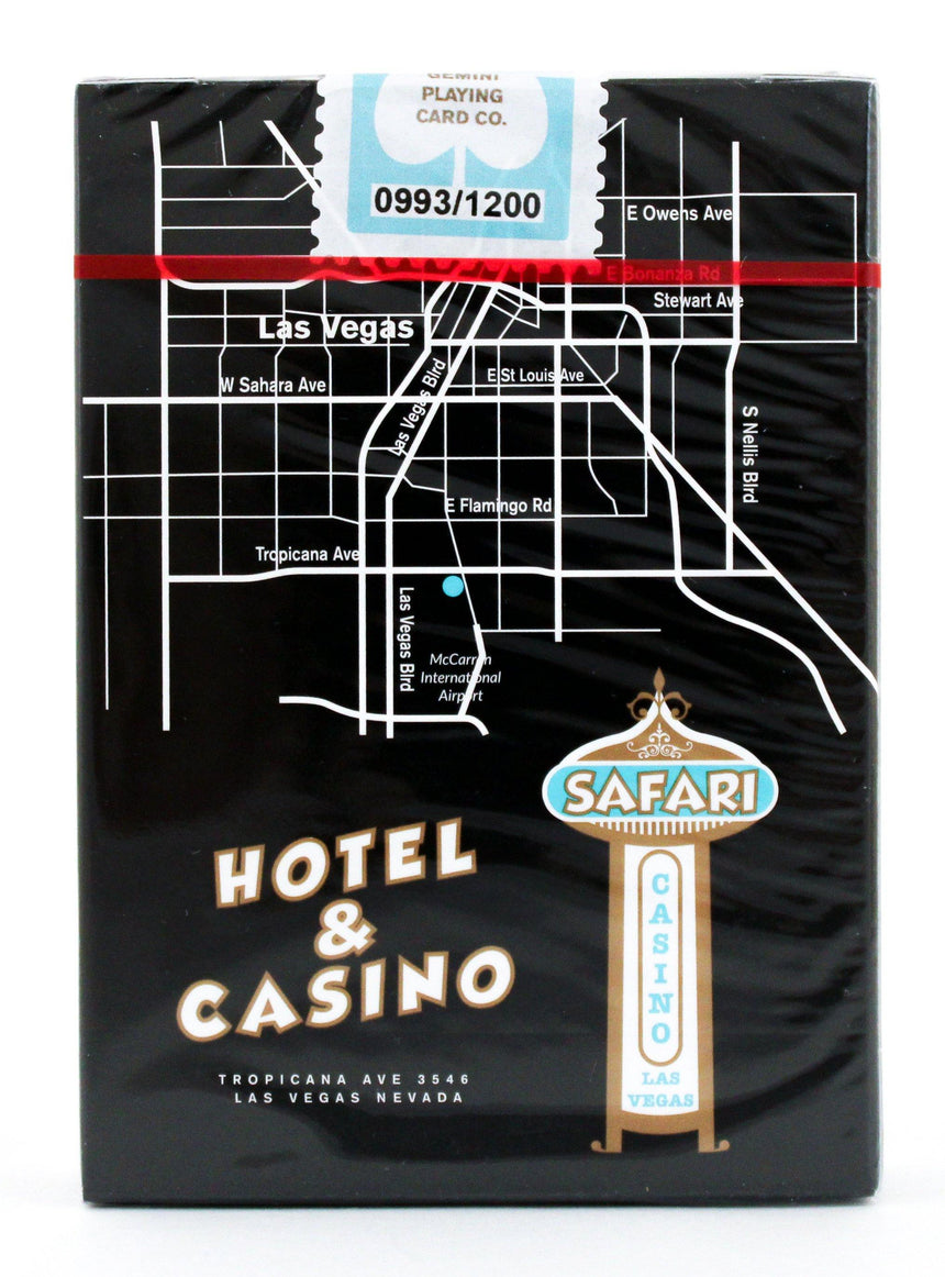 Safari Casino Black - BAM Playing Cards (5623705272469)