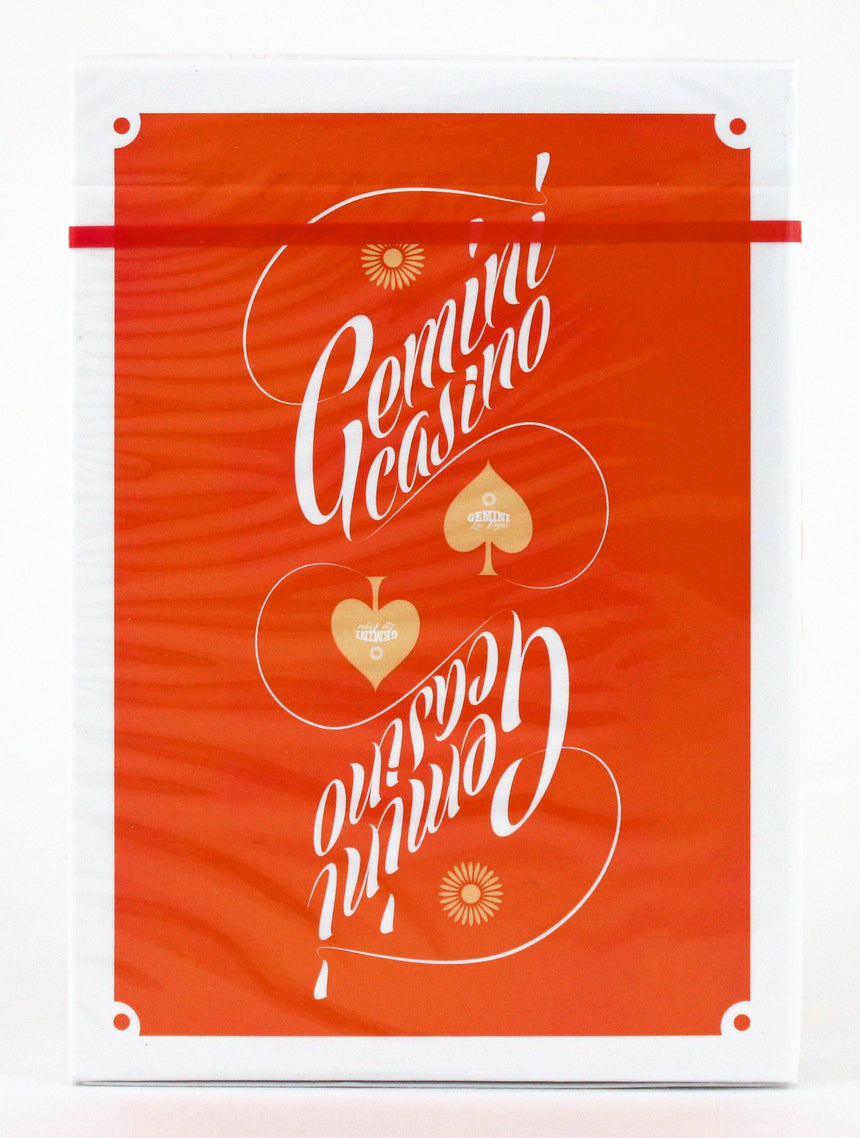 Gemini Casino 1975 Orange - BAM Playing Cards (5623702290581)