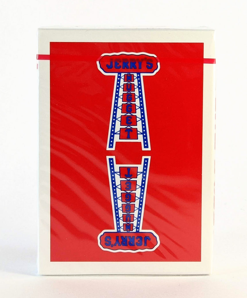Jerry's Nuggets - Modern Feel Red - BAM Playing Cards (4824204607627)