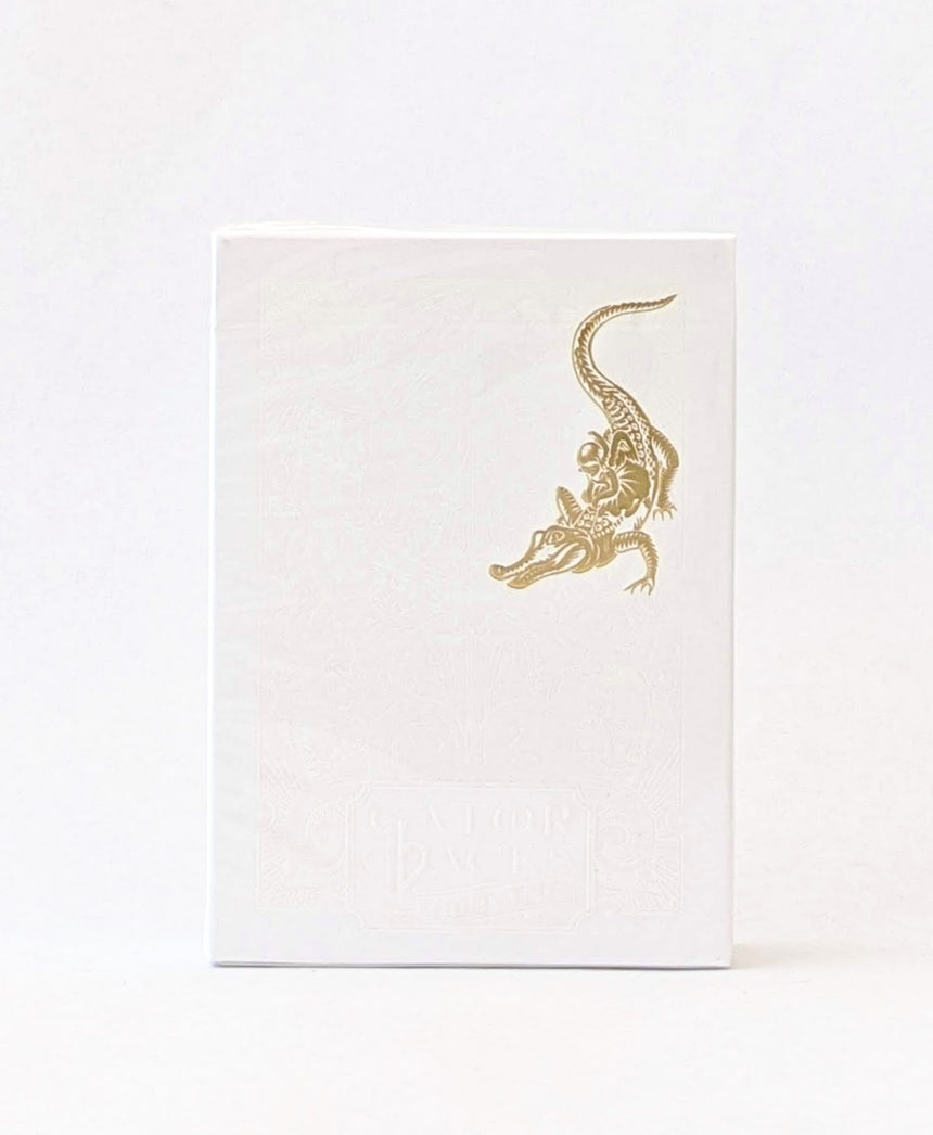 Gold Gatorback - BAM Playing Cards (4862085365899)