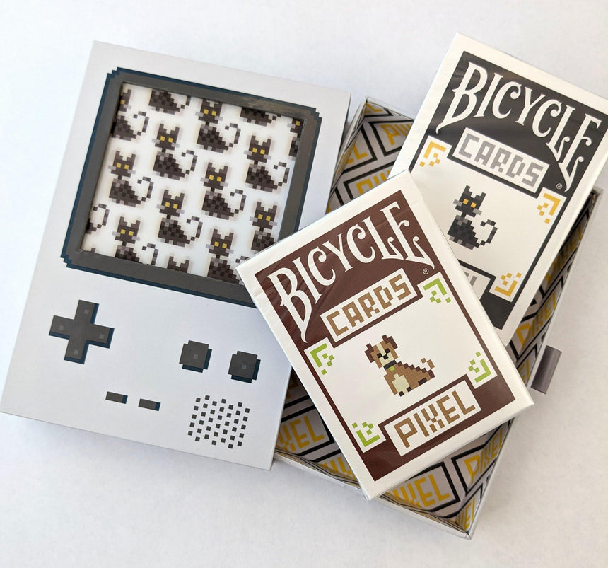 Bicycle Pixel V2 Collectors Set - BAM Playing Cards (4876359041163)