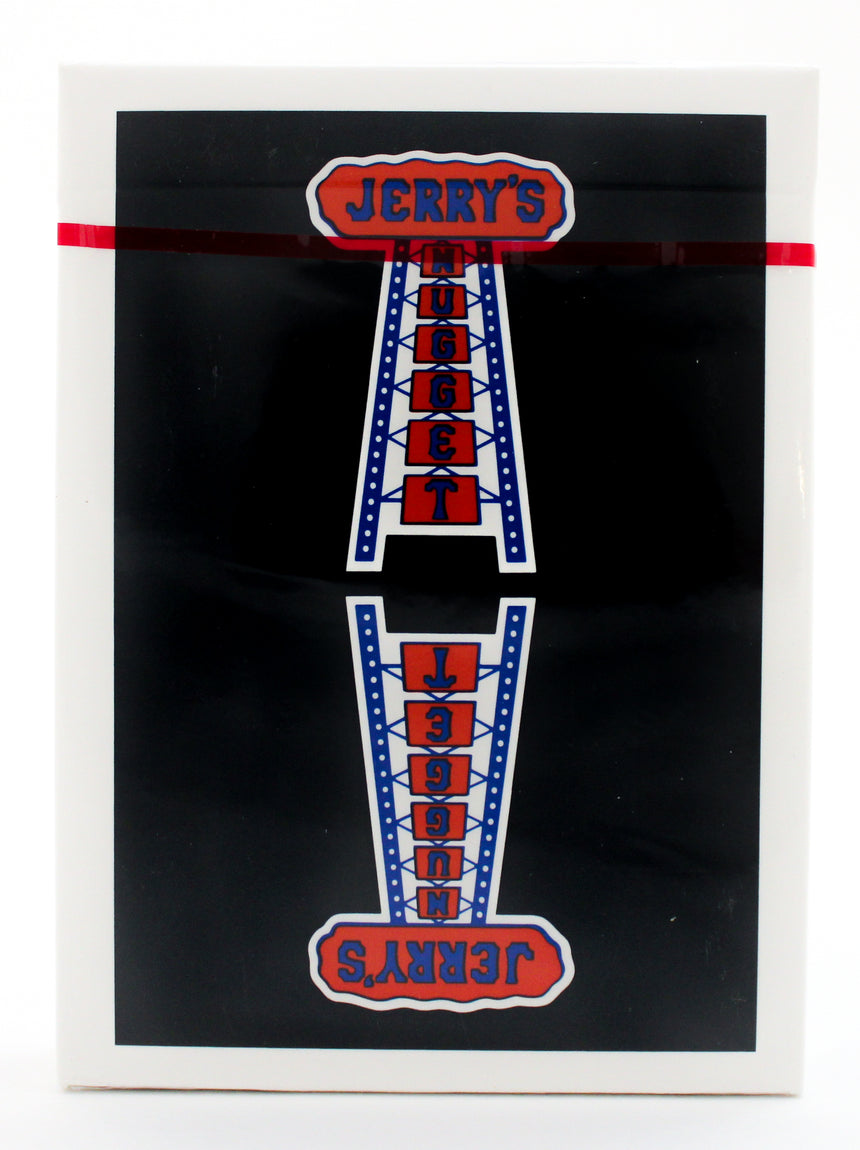 Jerry's Nuggets - Vintage Feel Black - BAM Playing Cards (4897016184971)