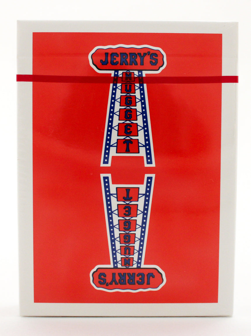 Jerry's Nuggets - Vintage Feel Red - BAM Playing Cards (4824215388299)