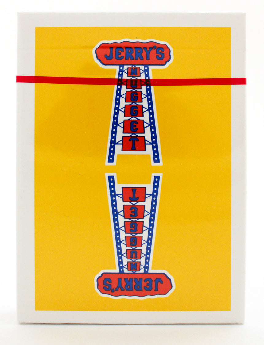 Jerry's Nuggets - Vintage Feel Yellow - BAM Playing Cards (4897021034635)