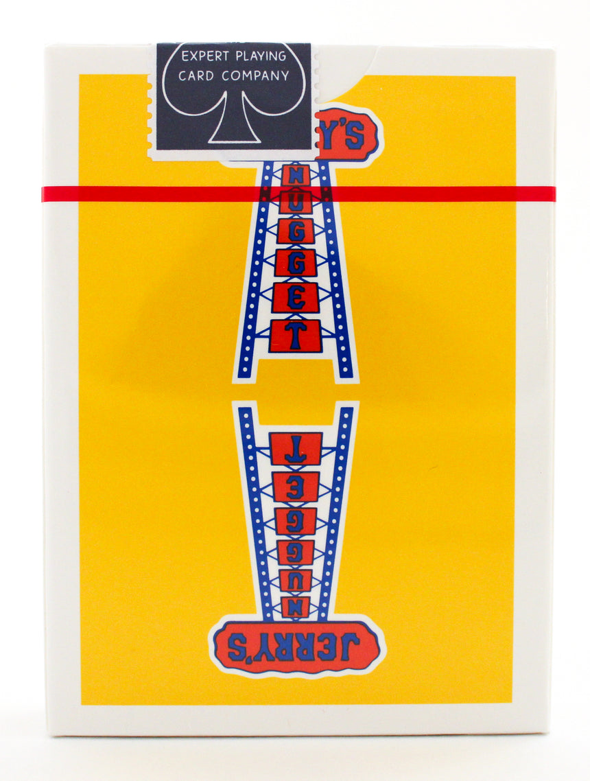 Jerry's Nuggets - Vintage Feel Yellow - BAM Playing Cards (4897021034635)