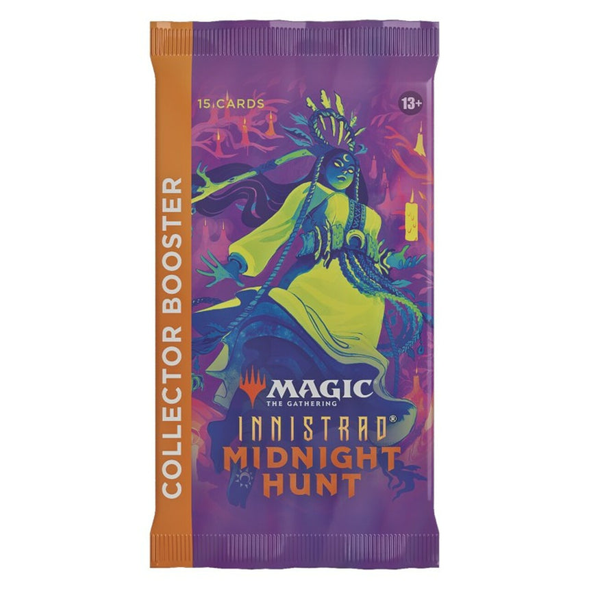 Magic the Gathering CCG: Innistrad - Midnight Hunt Collector Booster Pack (7187564658837)