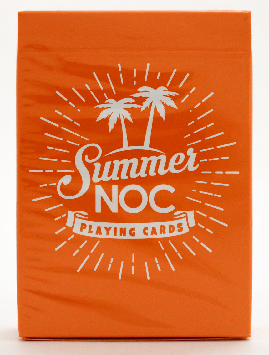 Summer NOC Orange - BAM Playing Cards (5591653679253)