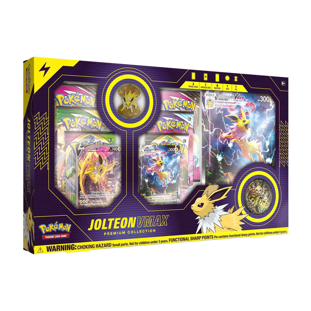 Pokemon: Flareon/Jolteon VMAX Premium Collection Box  BAM Cards
