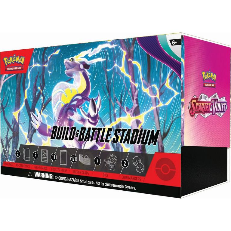 pokemon scarlet & violet base set booster box Pokemon Scarlet & Violet Build & Battle Stadium