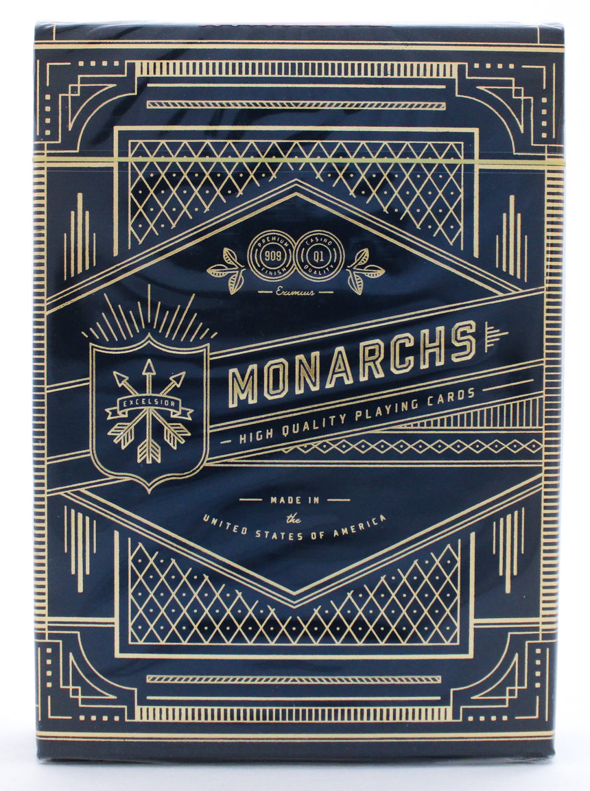 Navy Monarch - BAM Playing Cards (4886766682251)
