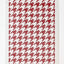 Anyone Red Houndstooth - BAM Playing Cards (4816315941003)