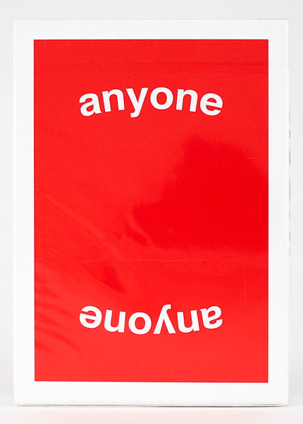 Anyone Red Logo - BAM Playing Cards (4806231883915)