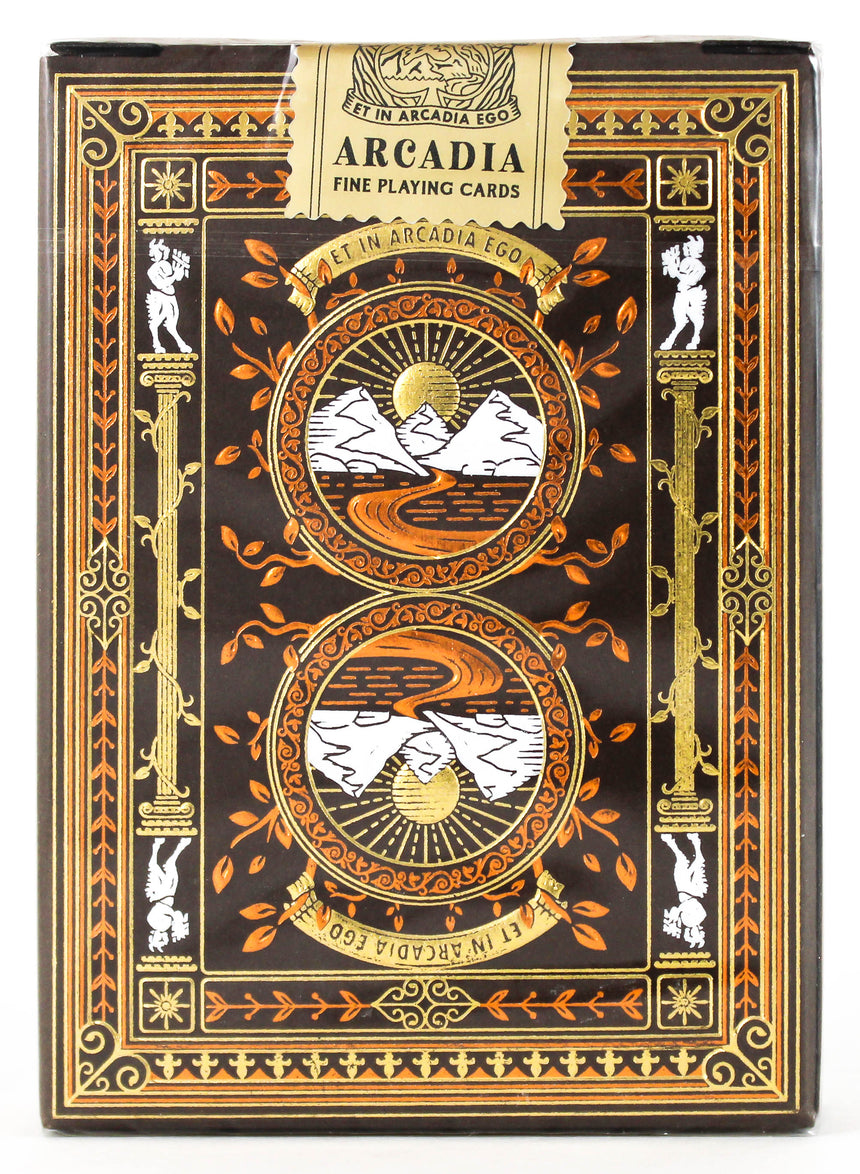 Arcadia Signature Edition Brown - BAM Playing Cards (6348111282325)