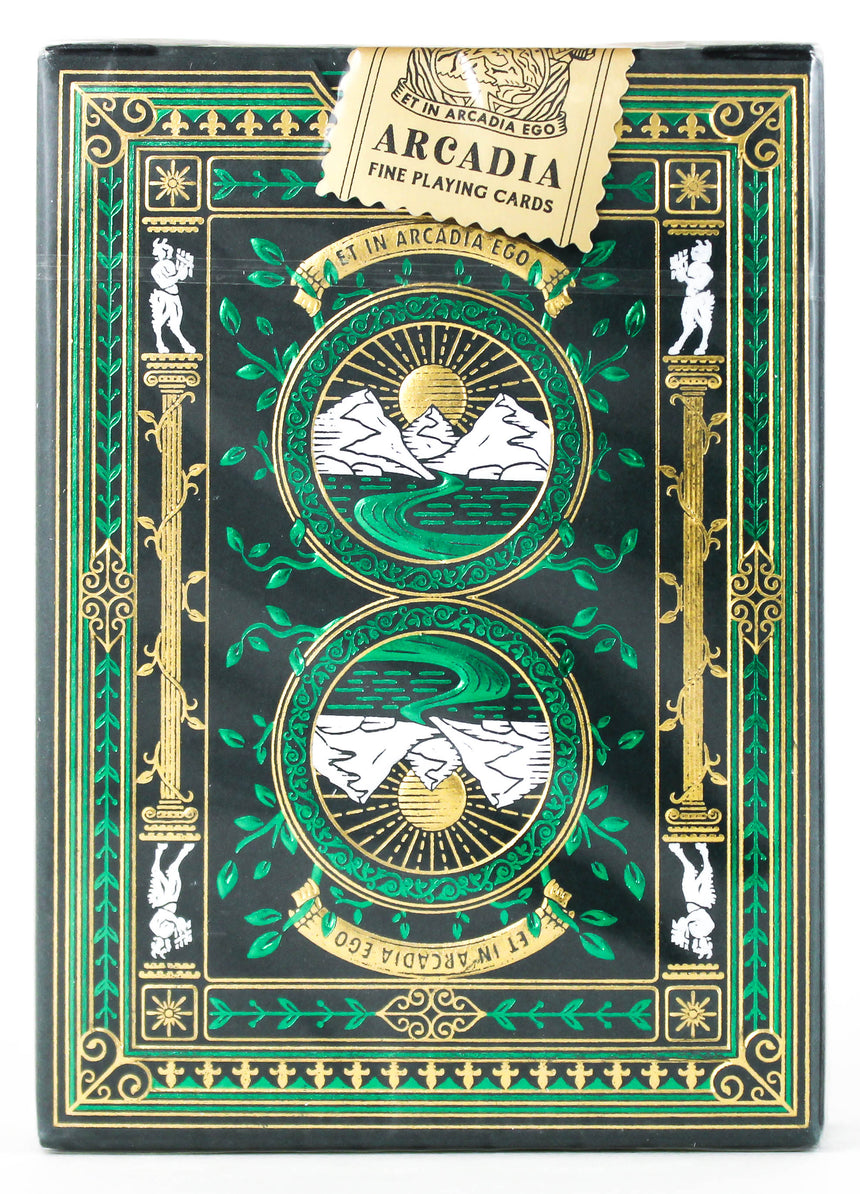 Arcadia Signature Edition Green - BAM Playing Cards (6348111675541)