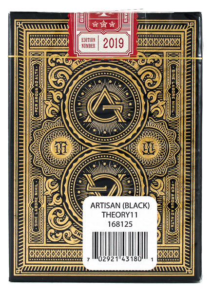 Artisan Playing Cards Black 