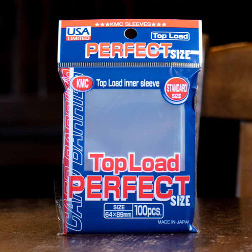 Sleeves: Full Size Perfect Fit Clear (100) KMC USA Pack BAM Cards Sleeves: Full Size Perfect Fit Clear (100) KMC USA Pack BAM Cards