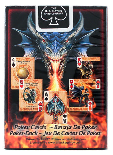Bicycle age of hotsell dragons playing cards
