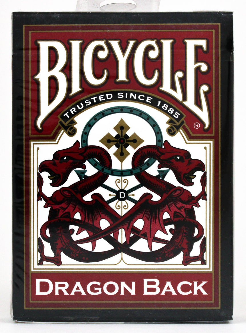 Bicycle Dragon Back Red - BAM Playing Cards (6150217367701)