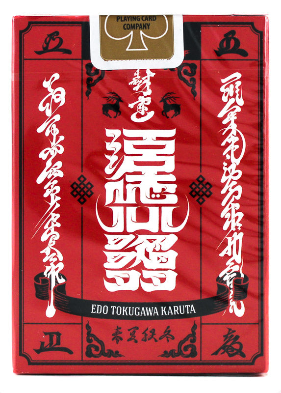 Bicycle Edo Karuta (Red) Playing Cards – BAM Cards
