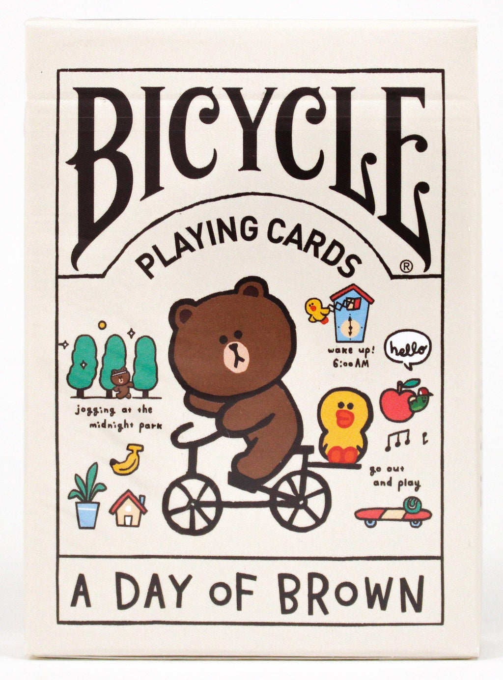 Bicycle x Line Friends A Day Of Brown