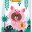 Bicycle x Line Friends Jungle Brown - BAM Playing Cards (5989283725461)