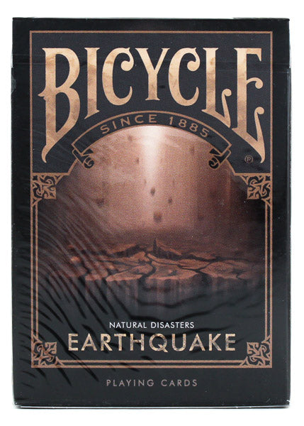 Bicycle Natural Disasters Earthquake - BAM Playing Cards (6494324719765)